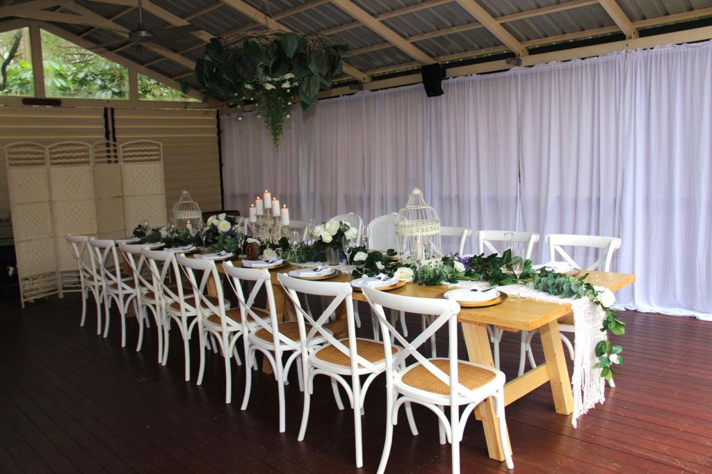 boho botanical setting I Do Weddings & Events Styling & Hire Gold Coast Wedding Decorations Prop Hire
