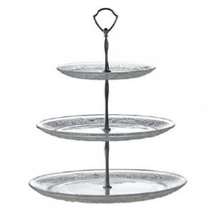 3 tier cupcake stand (glass) | Food & Drink Serving