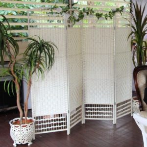 ivory 4 panel screen divider | Other Props & Décor